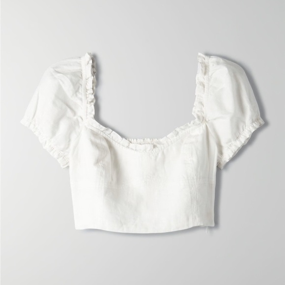 Aritzia Tops - Aritzia Wilfred Linen Wander Blouse